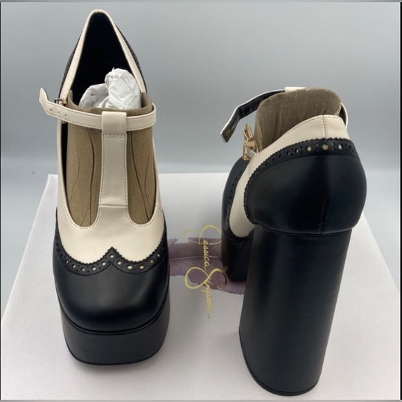 Jessica Simpson Selventa Platform Shoes - Size 8.5M - Picture 6 of 8